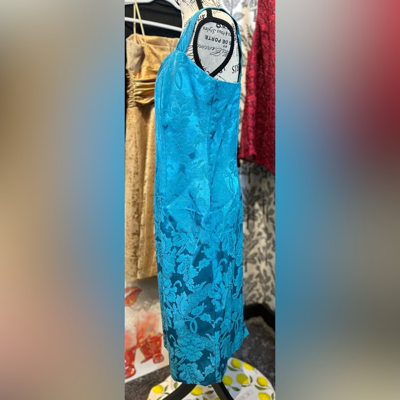 Nah nah Collection blue 2 piece dress blazer set size 10 - Picture 4 of 16